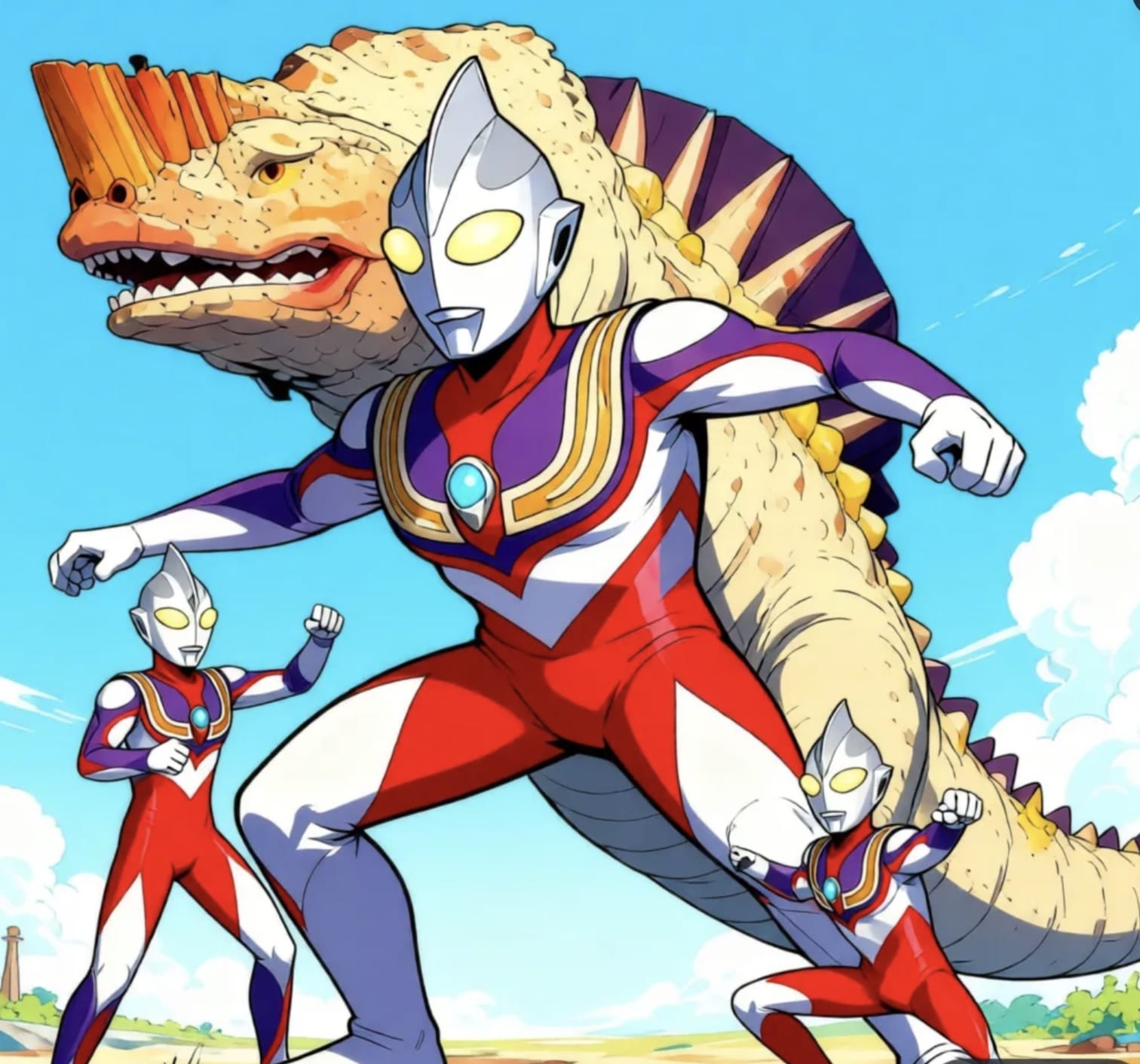 二次元怪兽加巴顿图片《奥特曼》_1