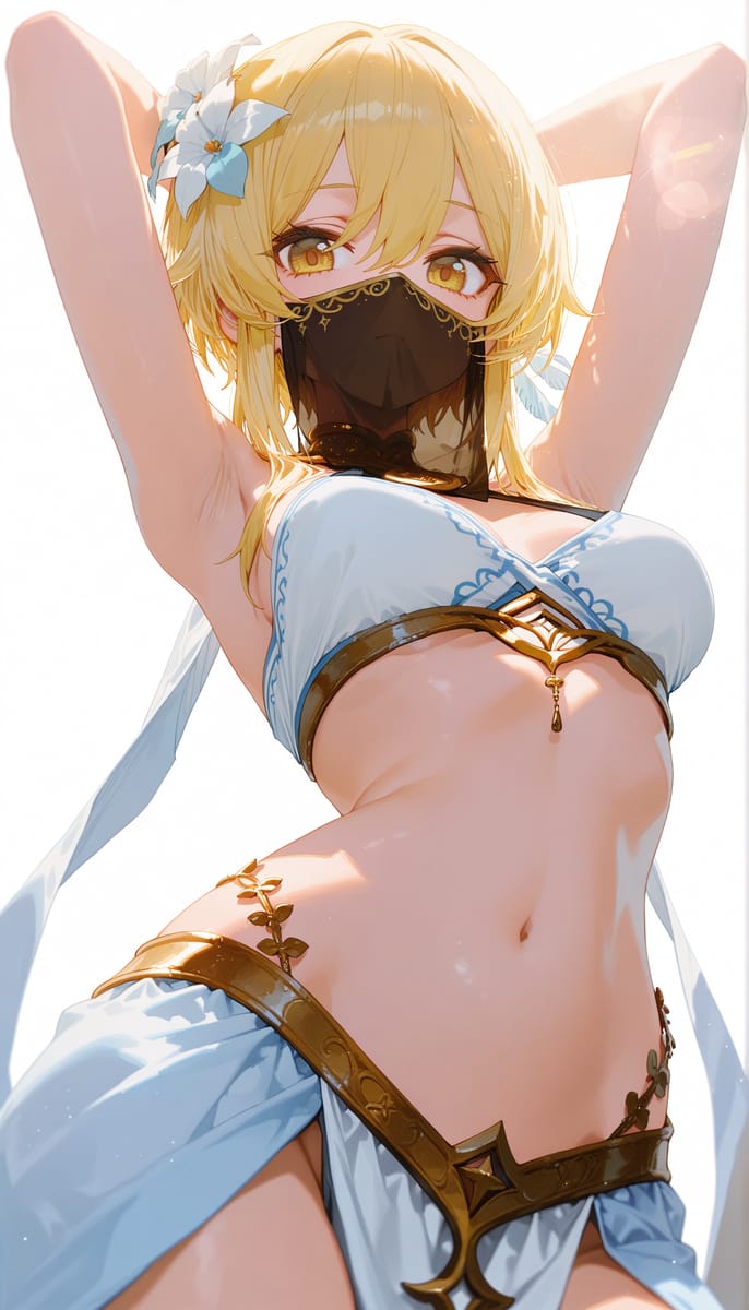 原神女角色无爱心高度自由二次元图片_4