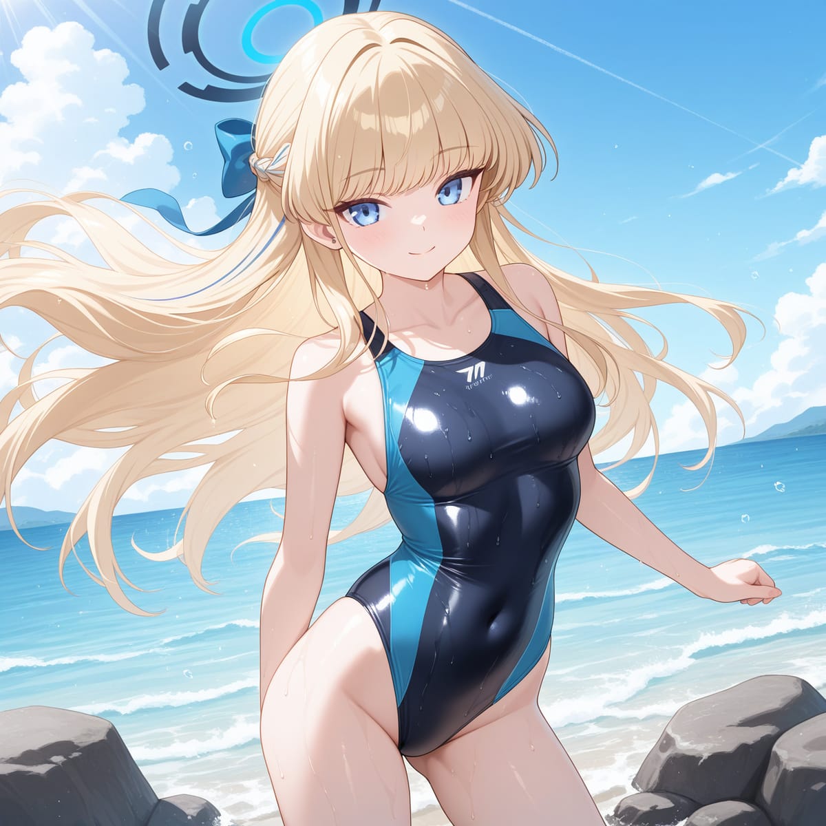 蔚蓝档案飞鸟马时二次元18+泳装图片_1