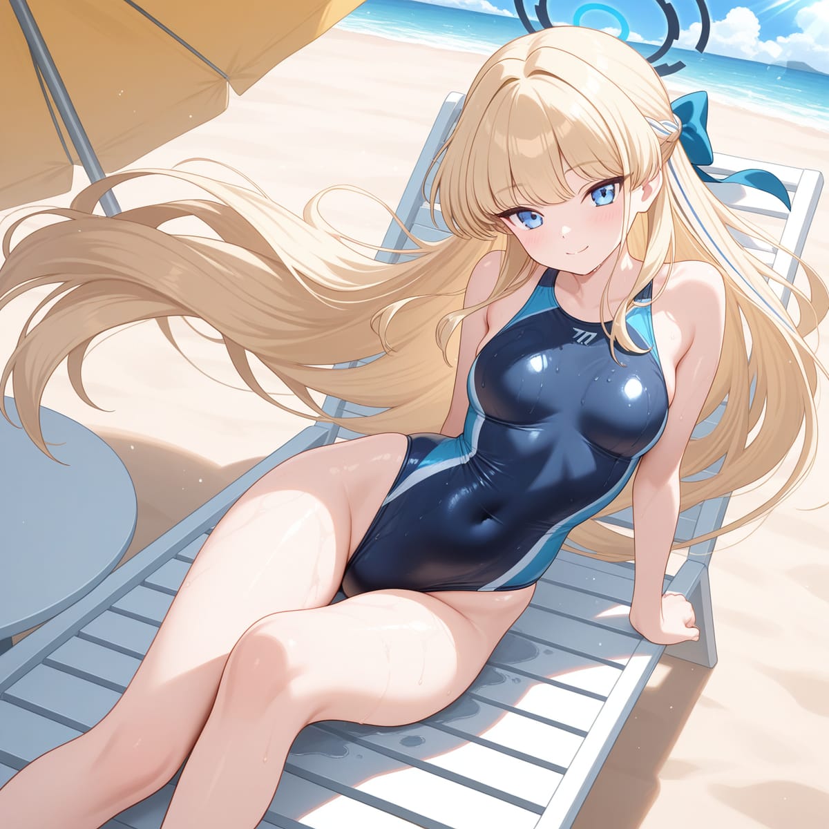 蔚蓝档案飞鸟马时二次元18+泳装图片_4