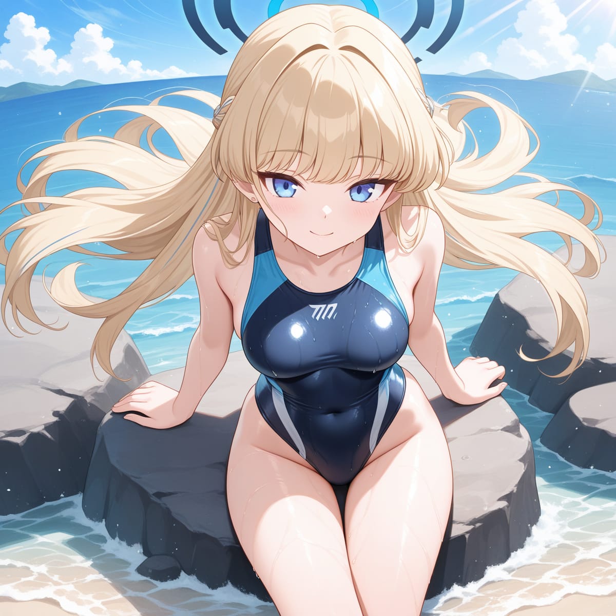 蔚蓝档案飞鸟马时二次元18+泳装图片_6