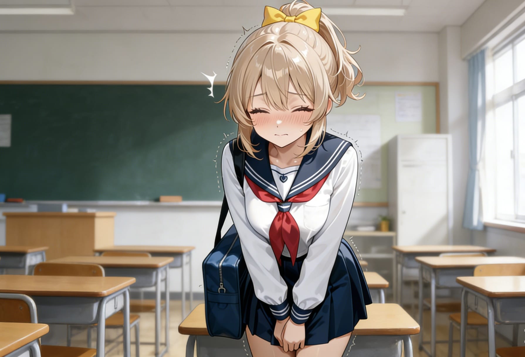 捡到同桌小玩具的开关动漫二次元图片_2