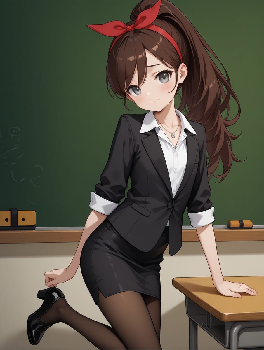 [风险]上课挑鞋一看就立的不过审二次元图片_1