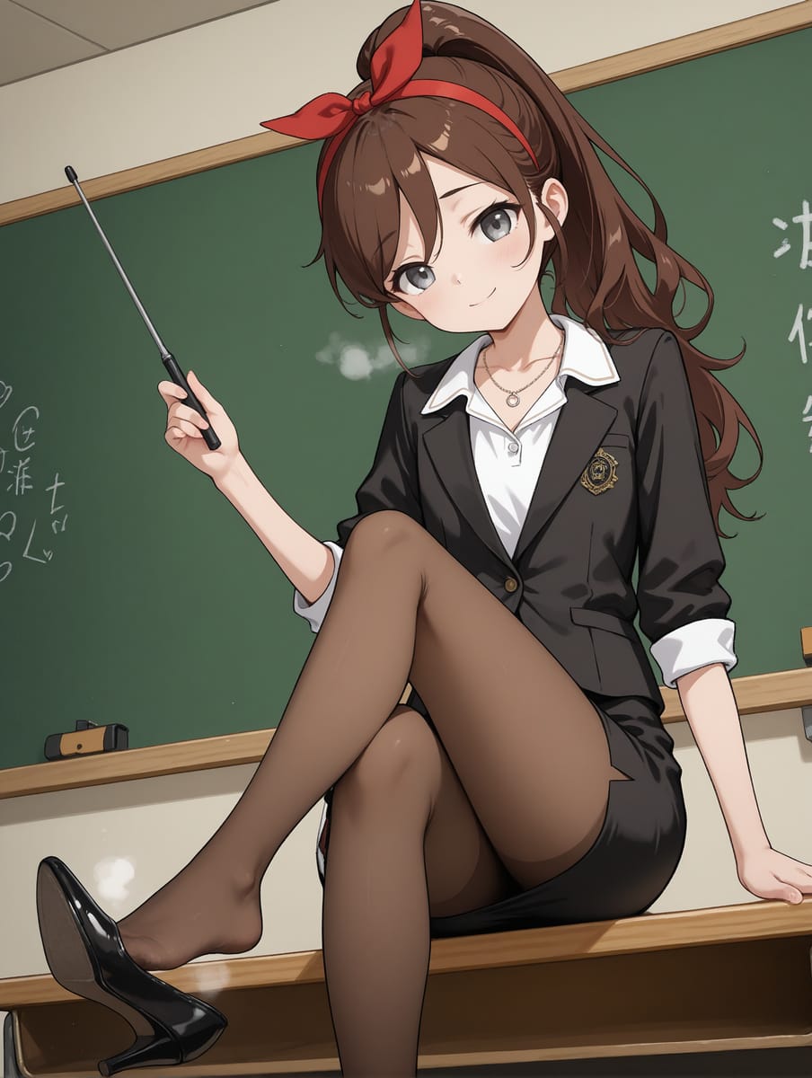 [风险]上课挑鞋一看就立的不过审二次元图片_2