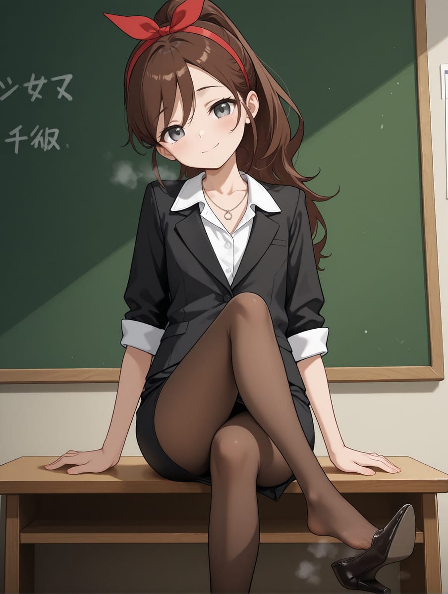 [风险]上课挑鞋一看就立的不过审二次元图片_4