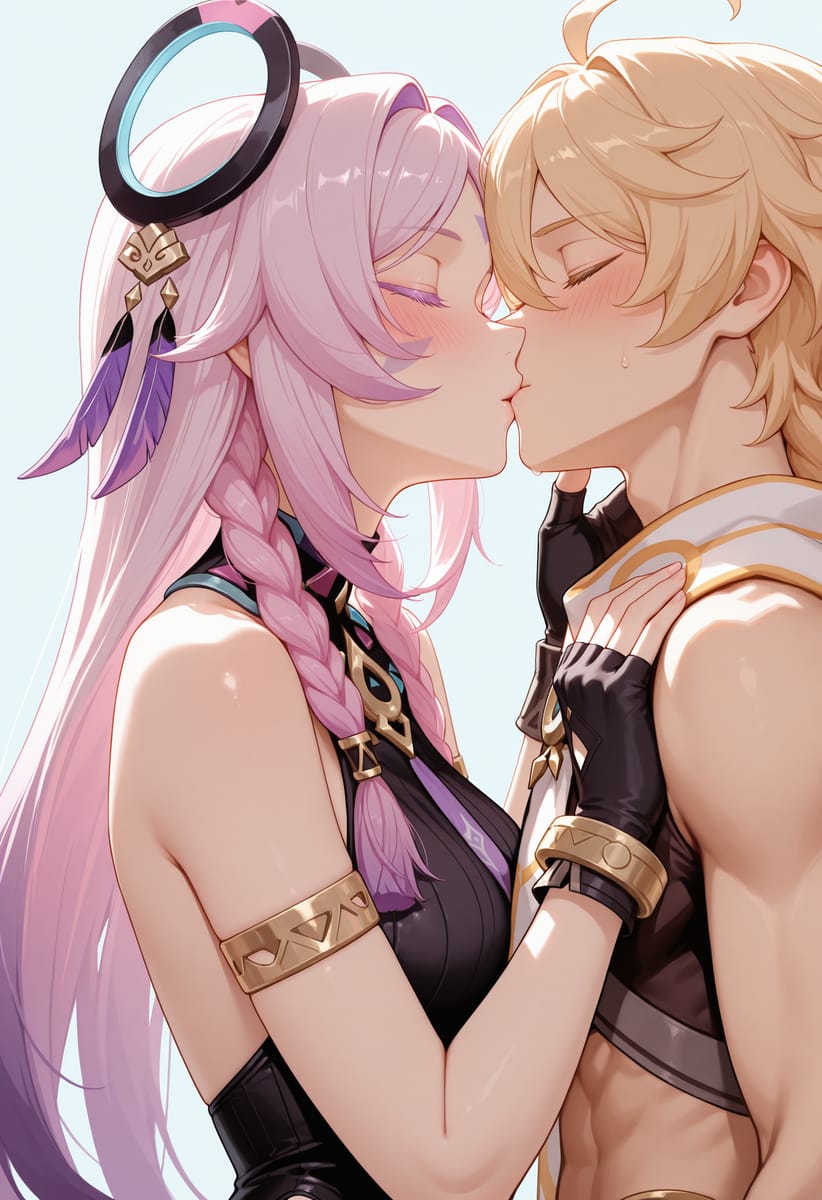 原神中的男性角色与女性角色繁衍后代二次元图_4