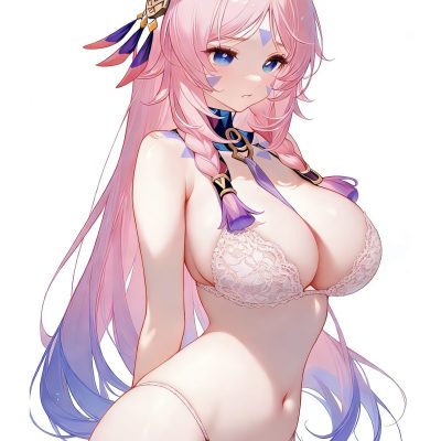 原神茜特菈莉蕾丝泳装图片二次元穿搭