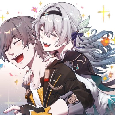 崩铁开拓者暴射流萤泳装二次元图片