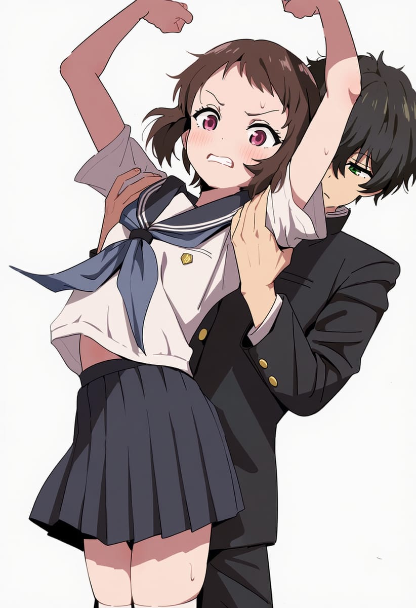 挠痒痒女孩:来自折木折木奉太郎 二次元图片_2