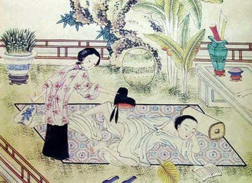 古代女子出嫁压箱底画册图片_5