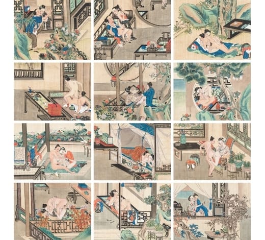 古代女子压箱底的画72技巧72式压箱底流水姿势图片_1