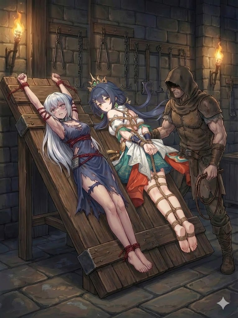 崩铁云璃被铁链锁住手脚 二次元图片_1