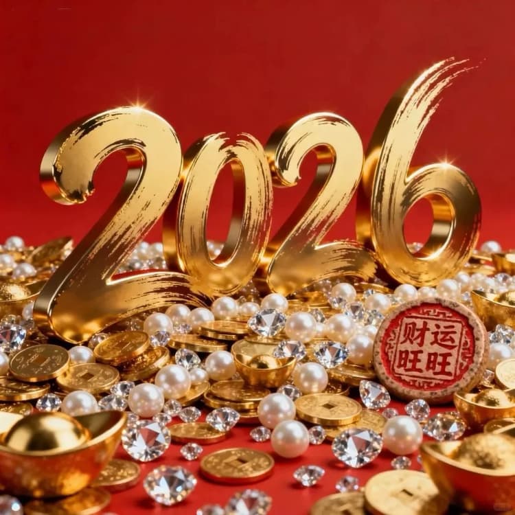 2026 马年 春节发财微信头像图片分享_2