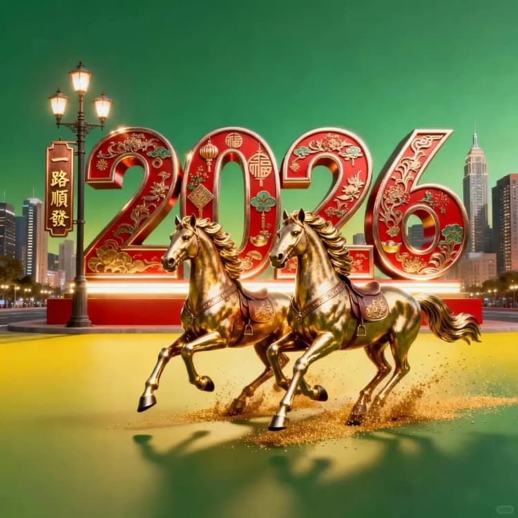 2026 马年 春节发财微信头像图片分享_4