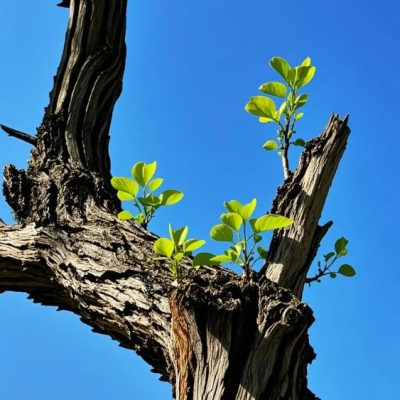 春天朋友圈配图枯木逢春，万物新生