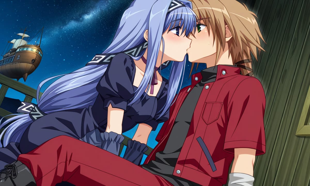 蕾芙丽·梅扎兰斯和库德·邦·基鲁艾特接吻二次元过审图片奖励专用_2