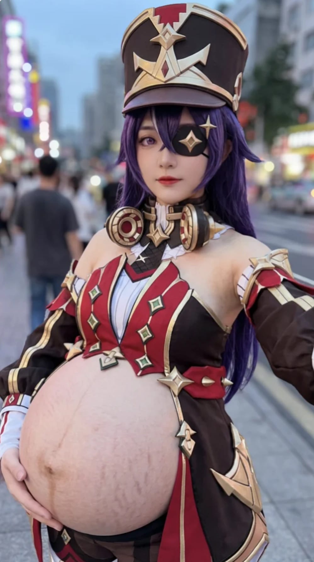 肚子变大,痛痛痛痛痛痛痛痛痛痛痛二次元美女往屁股里打气_1