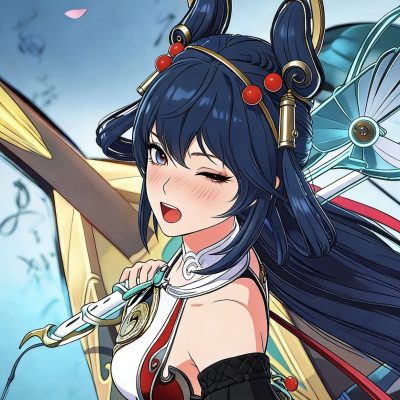 基于手游「王者荣耀」公孙离红着脸张嘴眼神迷离漫画二创