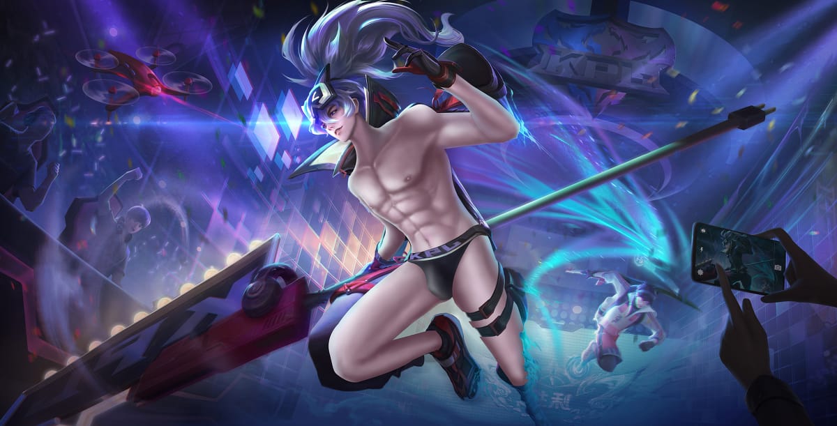 二次元同人二创王者荣耀全去图男角色光衣图片_1