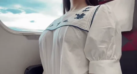 赶火车太着急忘记穿内衣动态图_1