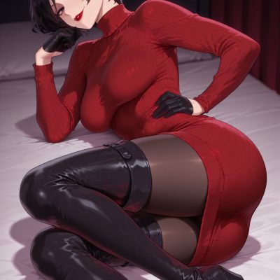 生化危机女角色被蜘蛛寄生爆肚二次元图片