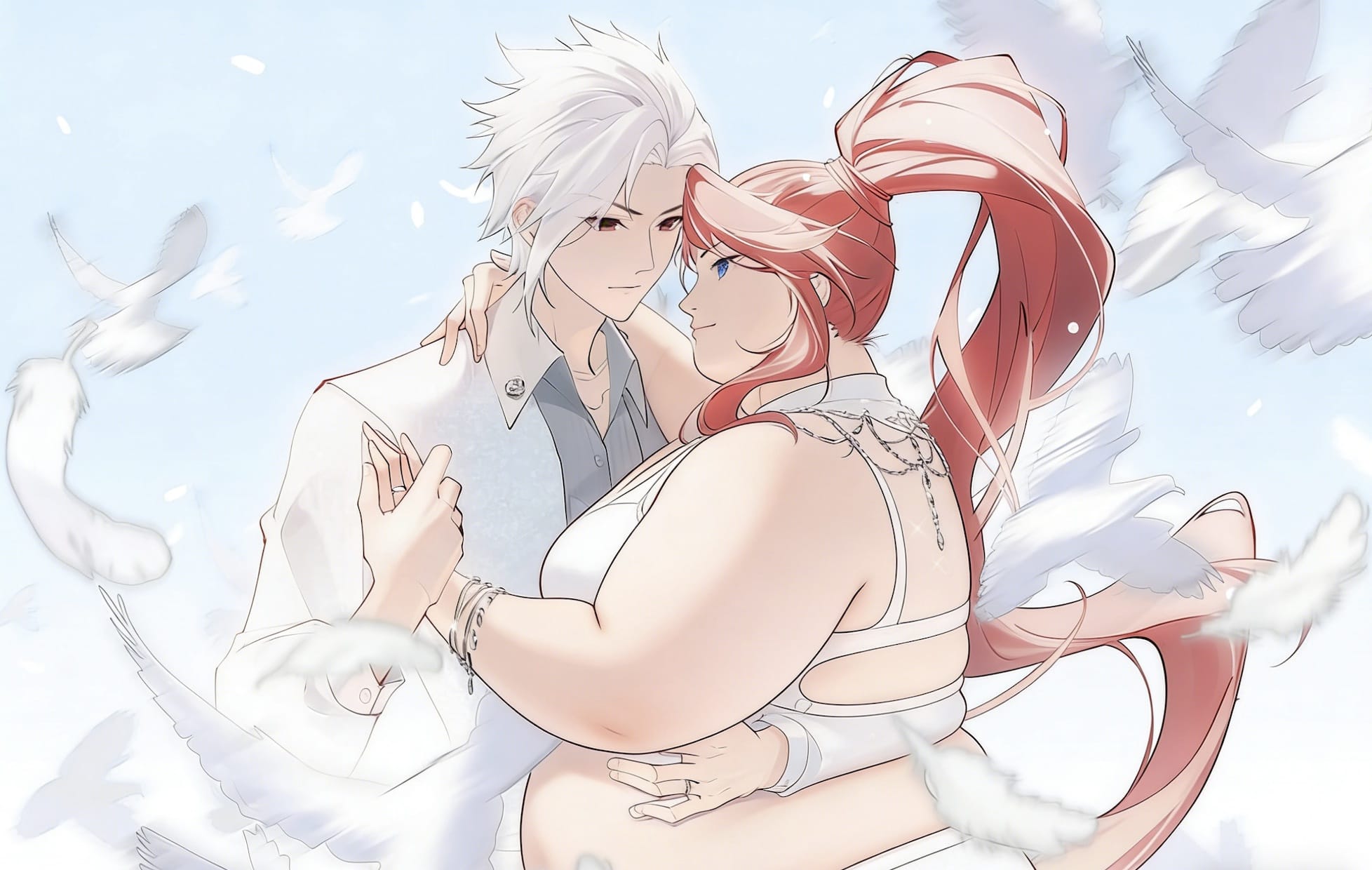 花木兰被兰陵王养胖喂胖了好多二次元图片_1