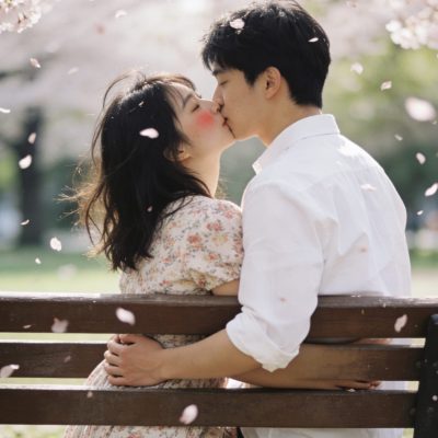 初恋的男男女女卿卿我我最让人害羞的画图片春风图