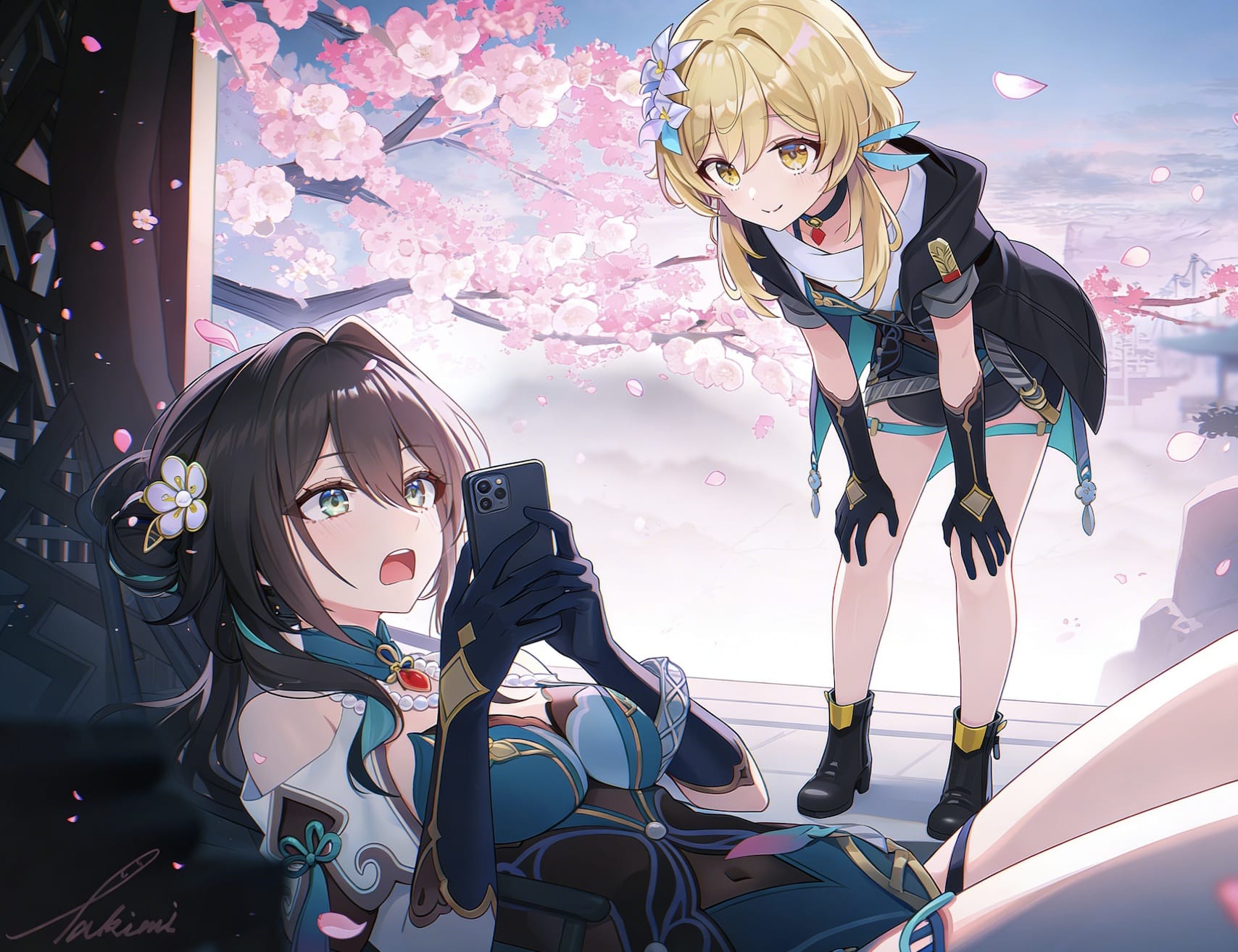 《崩坏：星穹铁道》同人二创阮梅自我奖励被开拓者发现二次元图片_1