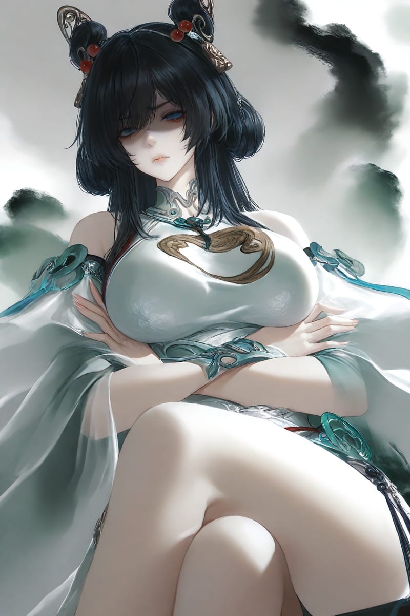 《王者荣耀》公孙离离恨烟二创二次元大雷图_1