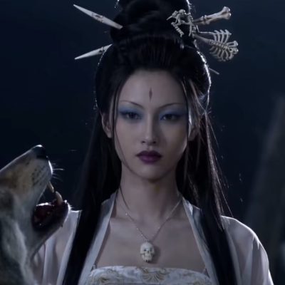 Ai生成西游戏白骨精二次元形象图片