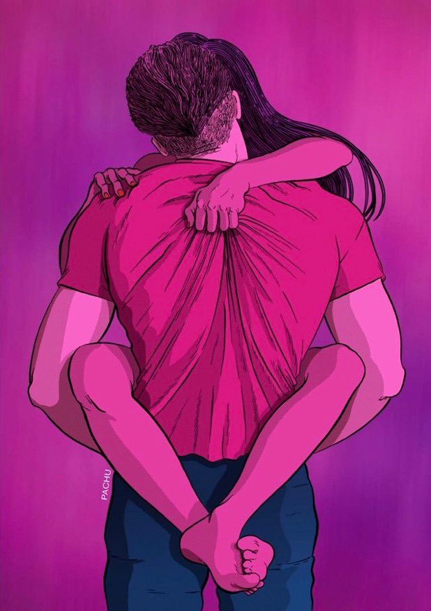 女人双腿缠绕在男人腰上叫什么姿势？_1