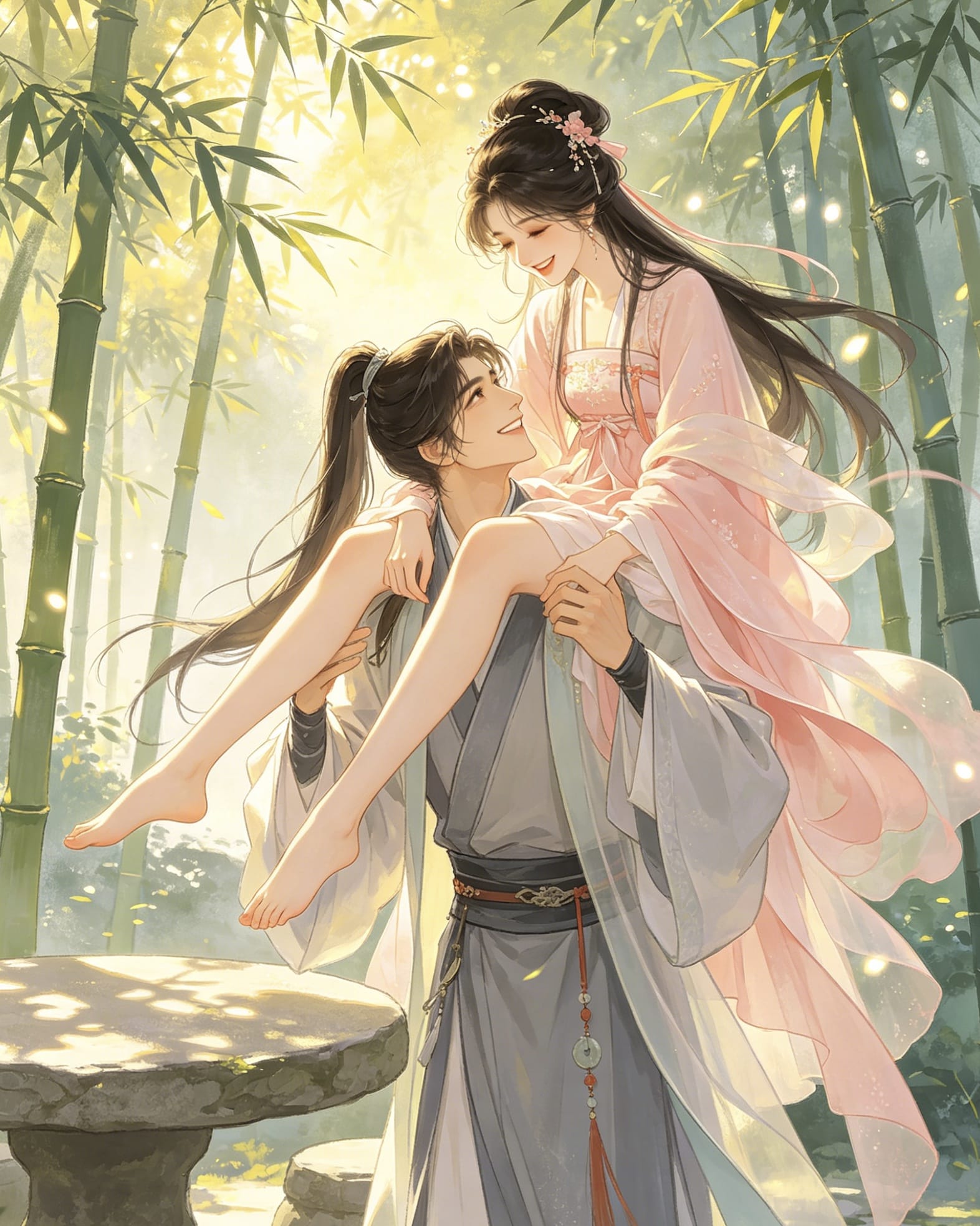 两条玉腿上君肩,红蕊花间秋水潺图片姿势演示_3